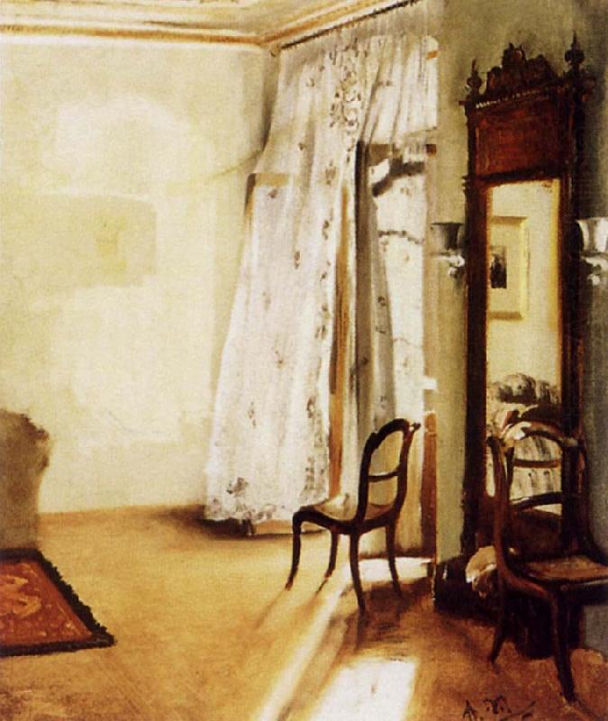 Adolf Friedrich Erdmann Menzel The Balcony Room china oil painting image